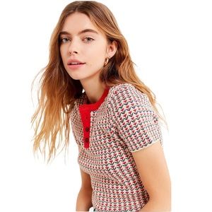 Urban Outfitters Harbor Henley Sweater Tee